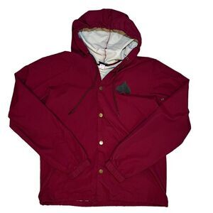 Thrasher Magazine NEW OATH COACH Windbreaker Jacket CARDINAL MEDIUM